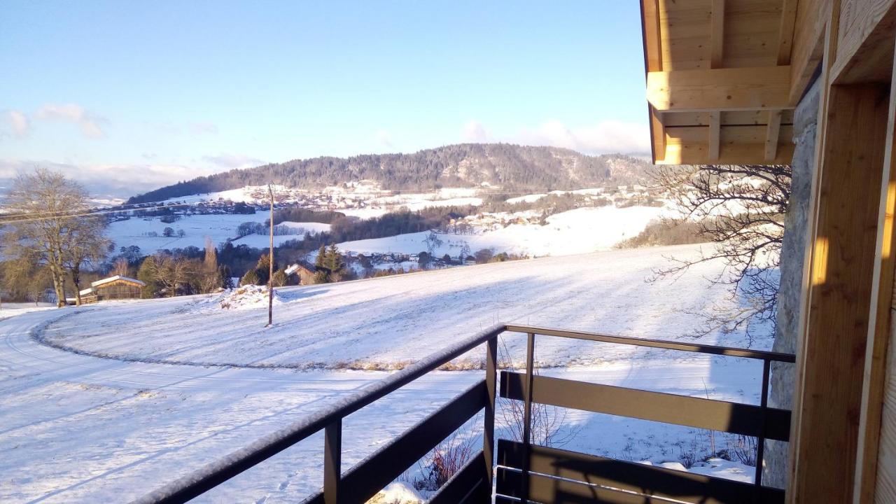 Le Chalet Des Pierres Viuz-en-Sallaz Esterno foto